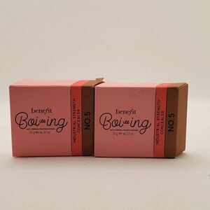 Benefit Boi-ing Industrial Strength Concealer No.5 Brown Full Coverage Lot of 2